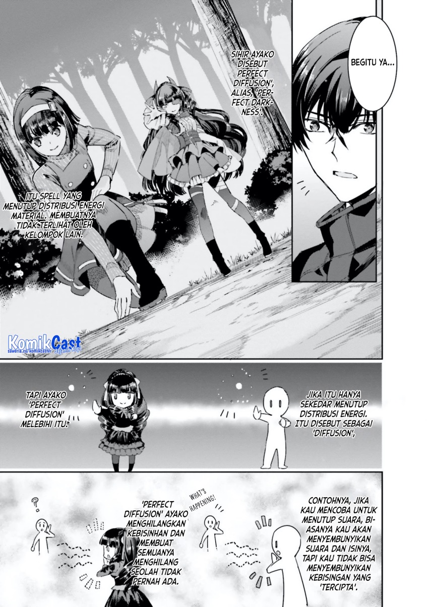 Mahouka Koukou no Rettousei – Steeplechase-hen chapter 10
