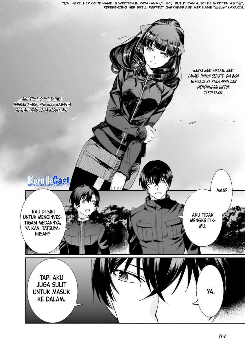 Mahouka Koukou no Rettousei – Steeplechase-hen chapter 10