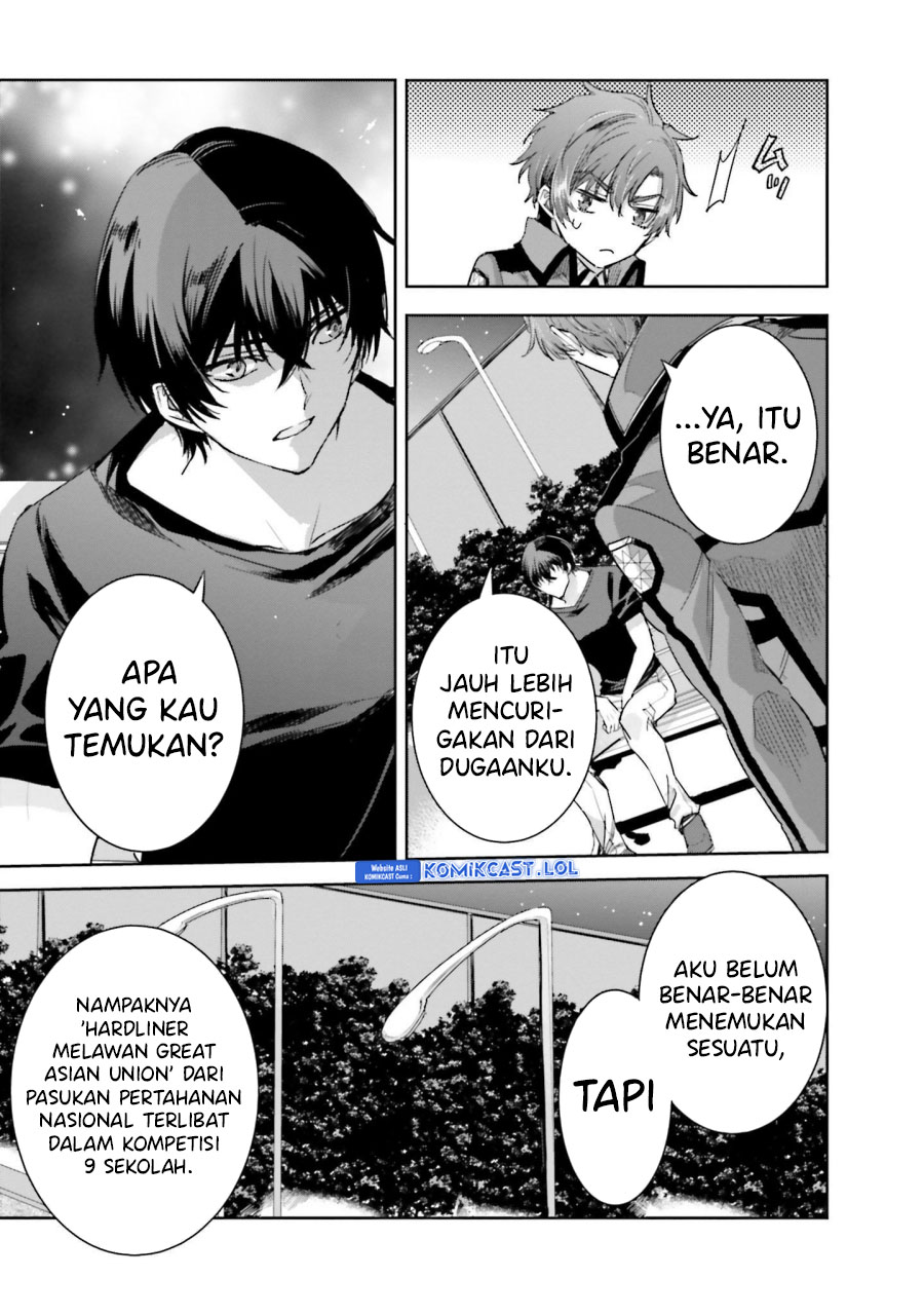 Mahouka Koukou no Rettousei – Steeplechase-hen chapter 13