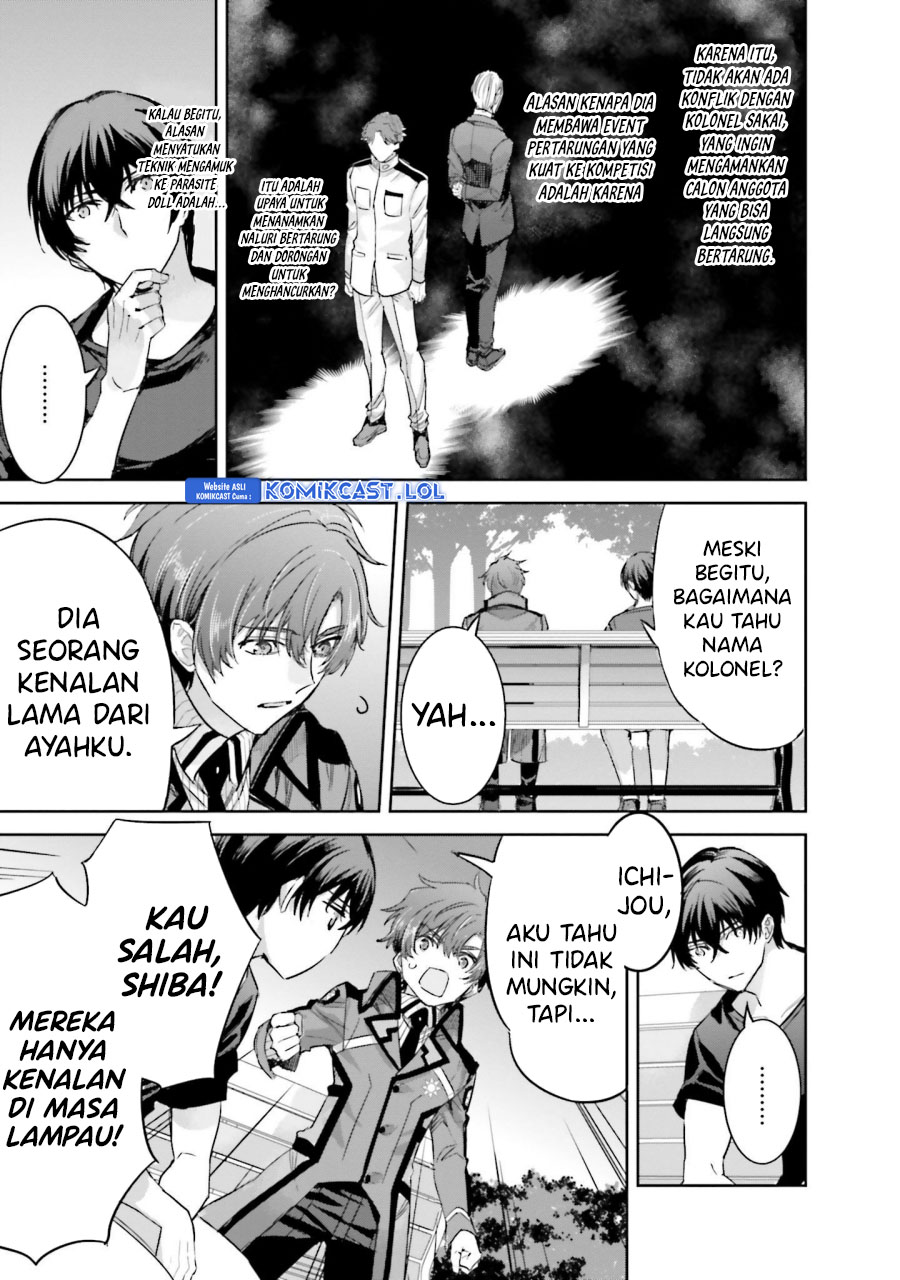 Mahouka Koukou no Rettousei – Steeplechase-hen chapter 13