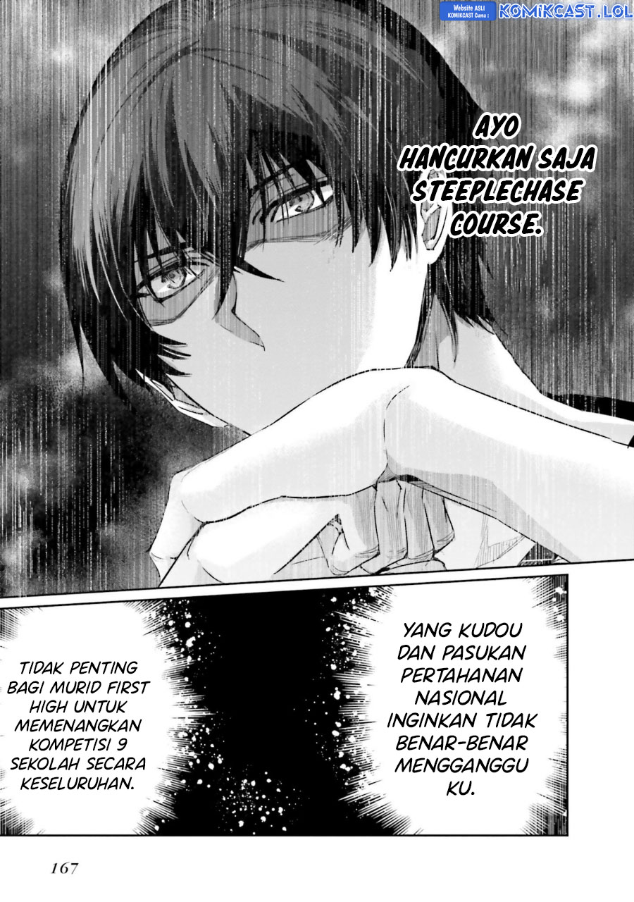 Mahouka Koukou no Rettousei – Steeplechase-hen chapter 13