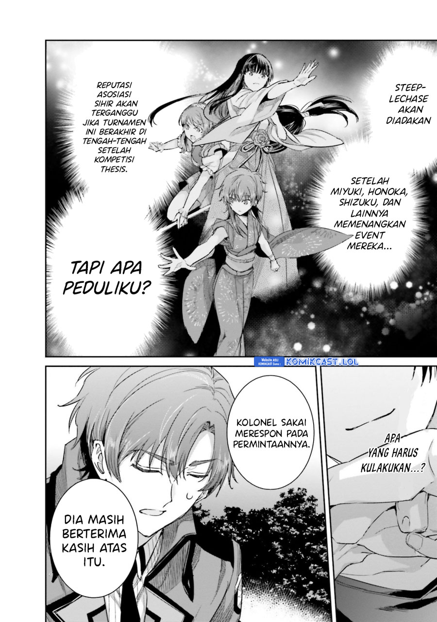 Mahouka Koukou no Rettousei – Steeplechase-hen chapter 13