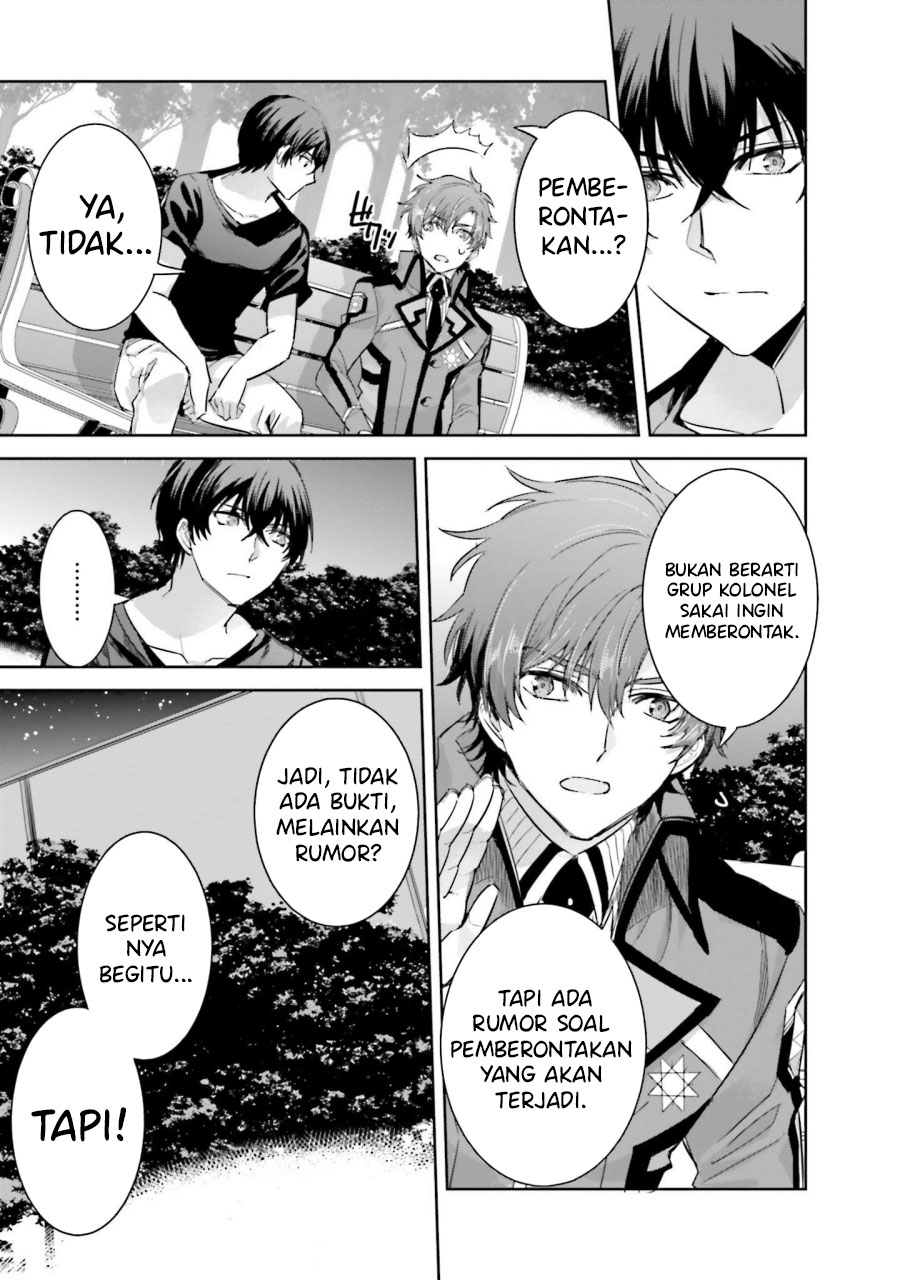 Mahouka Koukou no Rettousei – Steeplechase-hen chapter 13