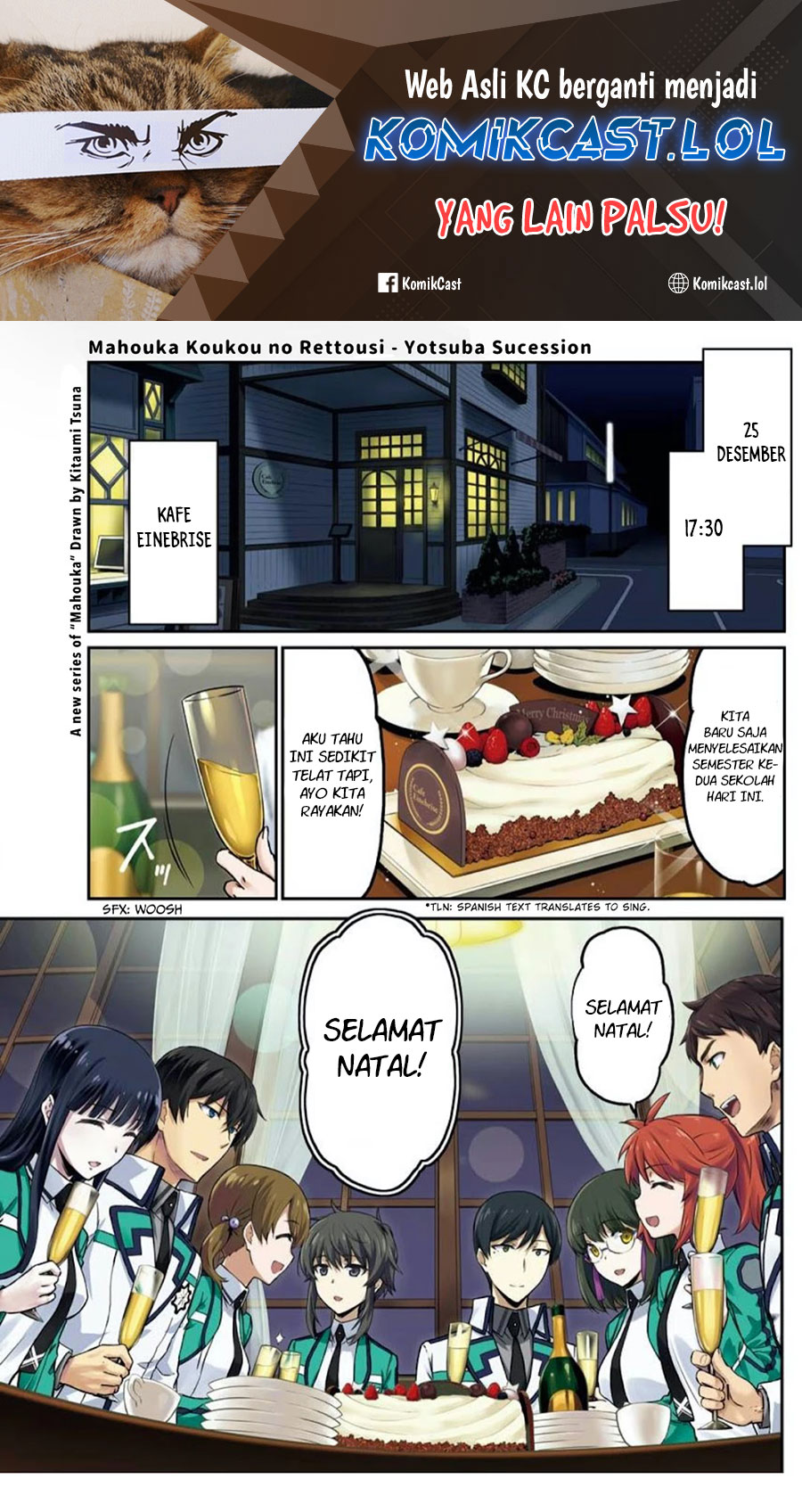 Mahouka Koukou no Rettousei – Yotsuba Keishou-hen chapter 1