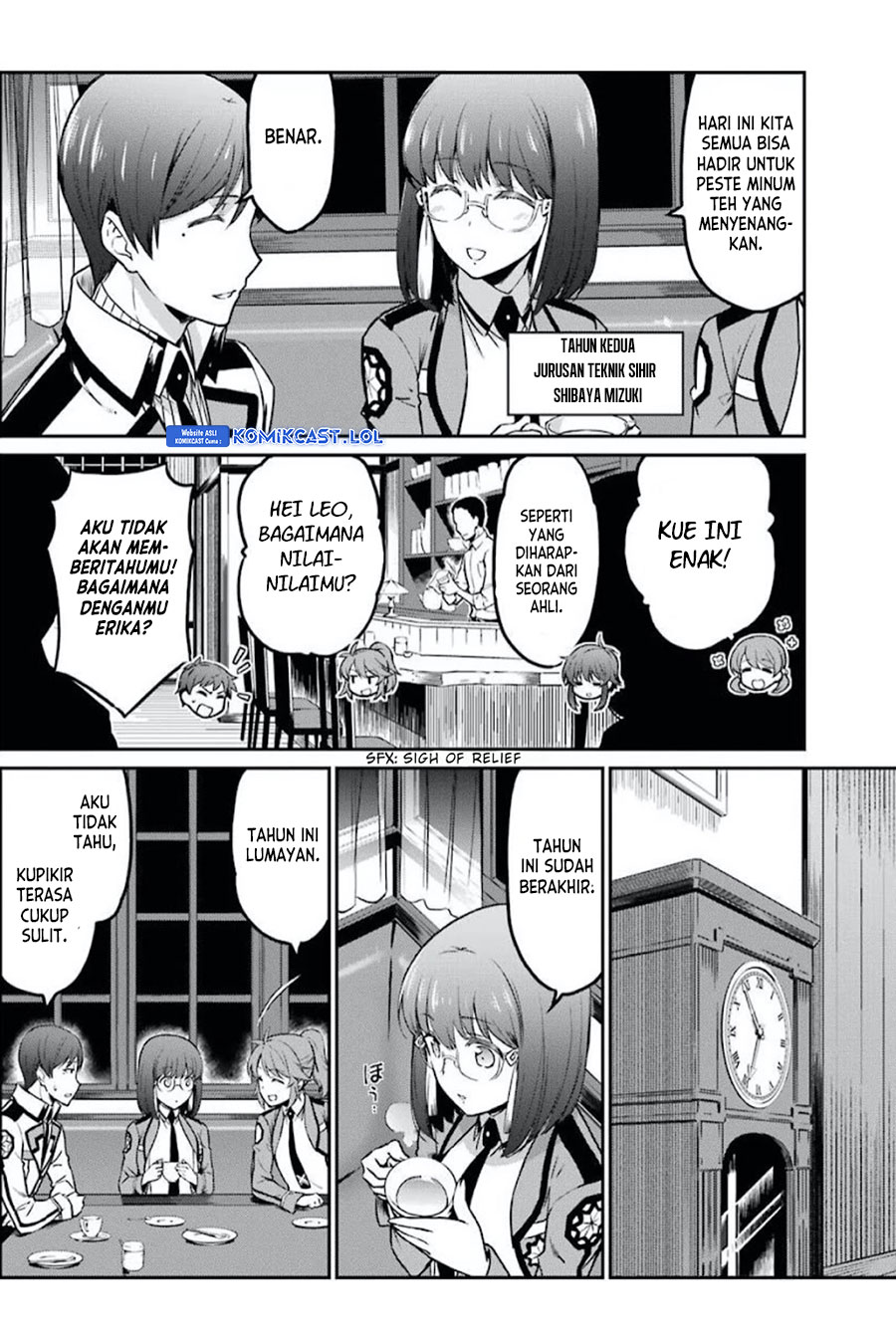 Mahouka Koukou no Rettousei – Yotsuba Keishou-hen chapter 1