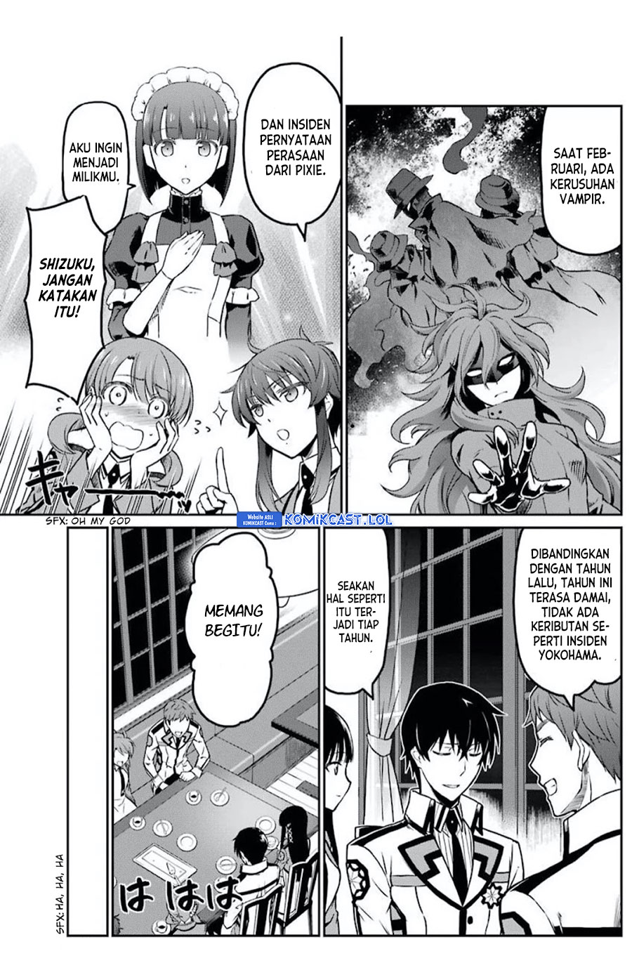 Mahouka Koukou no Rettousei – Yotsuba Keishou-hen chapter 1