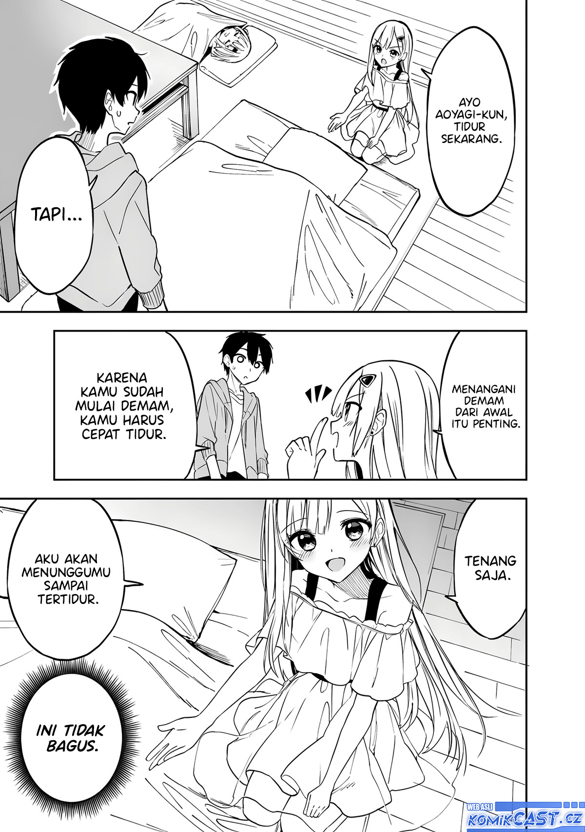 Maigo ni Natteita Youjo o Tasuketara, Otonari ni Sumu Bishoujo Ryuugakusei ga Ie ni Asobi ni Kuru You ni Natta Ken ni Tsuite Chapter 10 Bahasa Indonesia