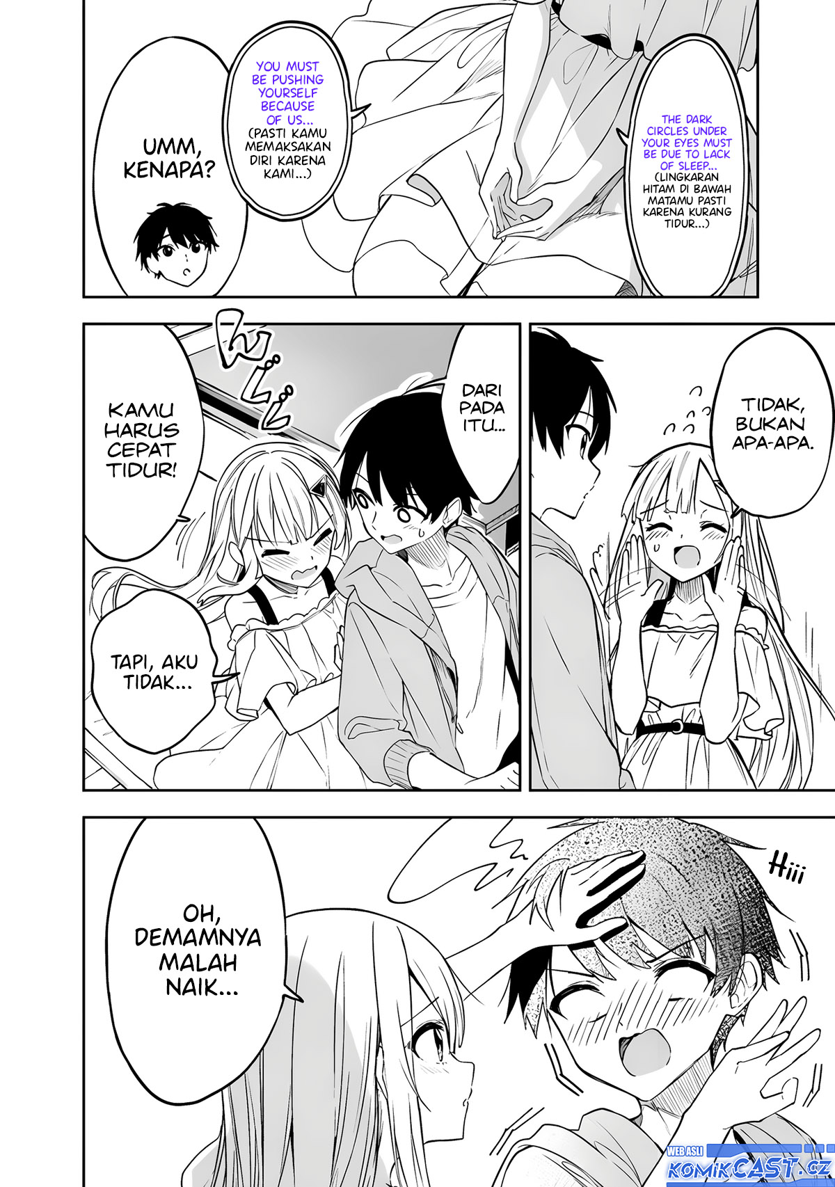 Maigo ni Natteita Youjo o Tasuketara, Otonari ni Sumu Bishoujo Ryuugakusei ga Ie ni Asobi ni Kuru You ni Natta Ken ni Tsuite Chapter 10 Bahasa Indonesia