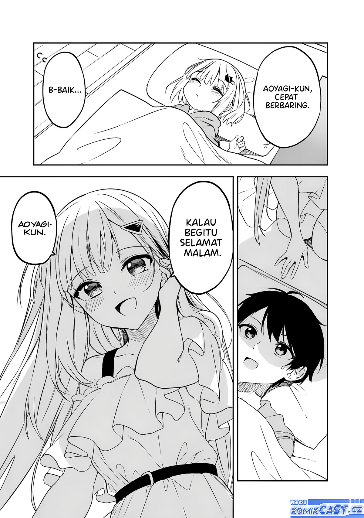 Maigo ni Natteita Youjo o Tasuketara, Otonari ni Sumu Bishoujo Ryuugakusei ga Ie ni Asobi ni Kuru You ni Natta Ken ni Tsuite Chapter 10 Bahasa Indonesia
