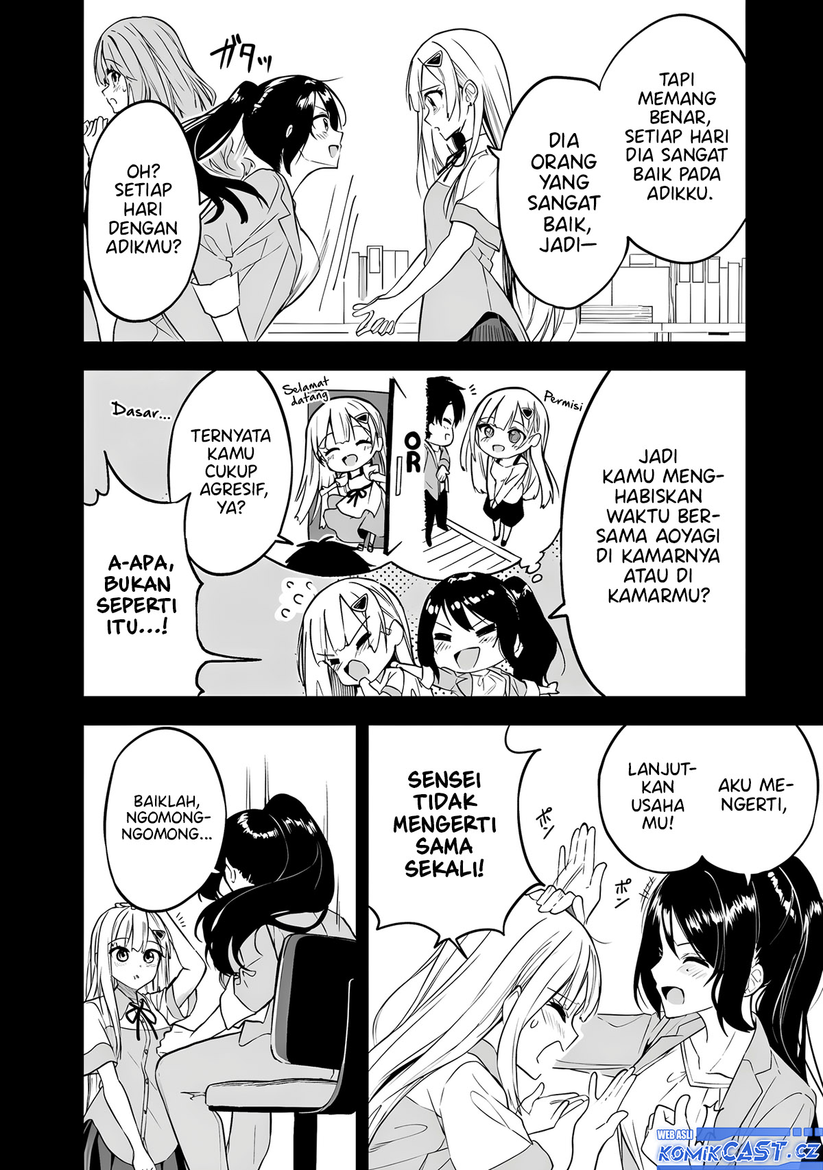 Maigo ni Natteita Youjo o Tasuketara, Otonari ni Sumu Bishoujo Ryuugakusei ga Ie ni Asobi ni Kuru You ni Natta Ken ni Tsuite Chapter 10 Bahasa Indonesia