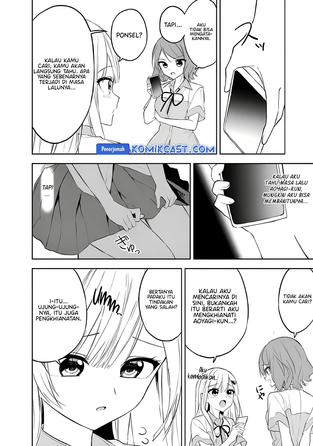 Maigo ni Natteita Youjo o Tasuketara, Otonari ni Sumu Bishoujo Ryuugakusei ga Ie ni Asobi ni Kuru You ni Natta Ken ni Tsuite Chapter 26 Bahasa Indonesia