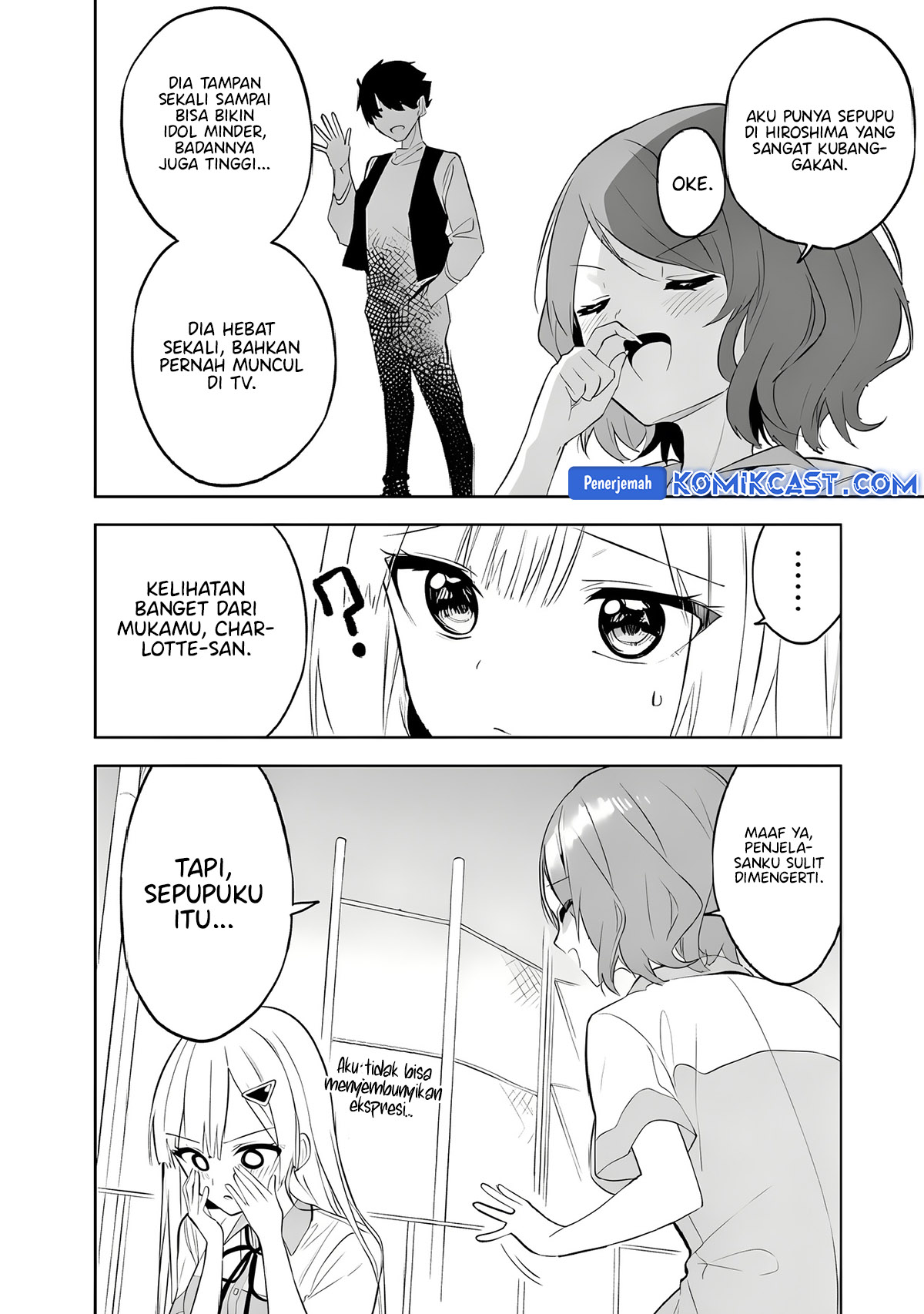 Maigo ni Natteita Youjo o Tasuketara, Otonari ni Sumu Bishoujo Ryuugakusei ga Ie ni Asobi ni Kuru You ni Natta Ken ni Tsuite Chapter 26 Bahasa Indonesia