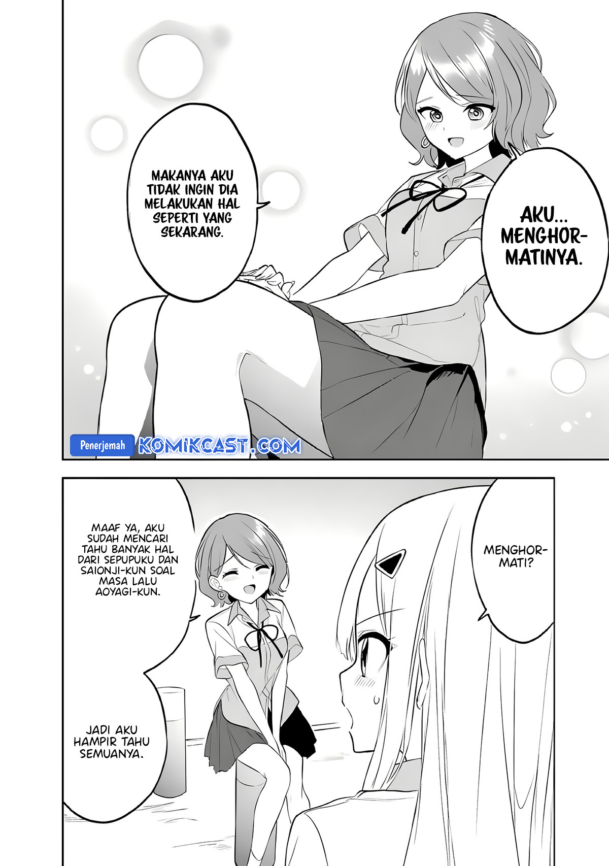 Maigo ni Natteita Youjo o Tasuketara, Otonari ni Sumu Bishoujo Ryuugakusei ga Ie ni Asobi ni Kuru You ni Natta Ken ni Tsuite Chapter 26 Bahasa Indonesia