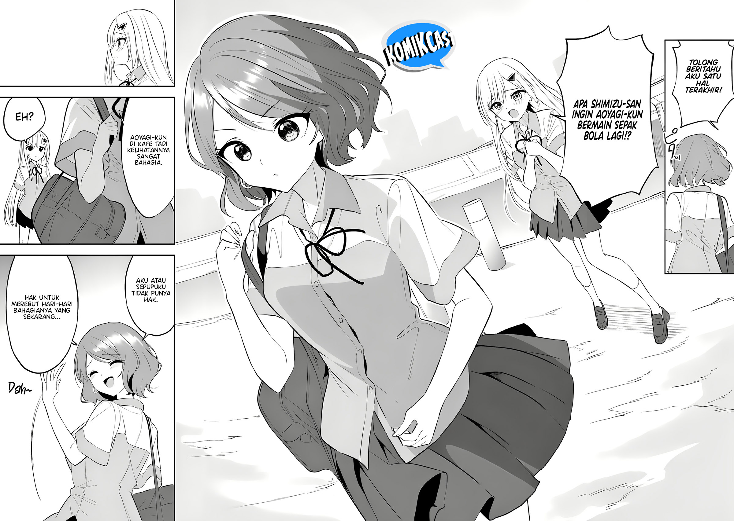 Maigo ni Natteita Youjo o Tasuketara, Otonari ni Sumu Bishoujo Ryuugakusei ga Ie ni Asobi ni Kuru You ni Natta Ken ni Tsuite Chapter 26 Bahasa Indonesia