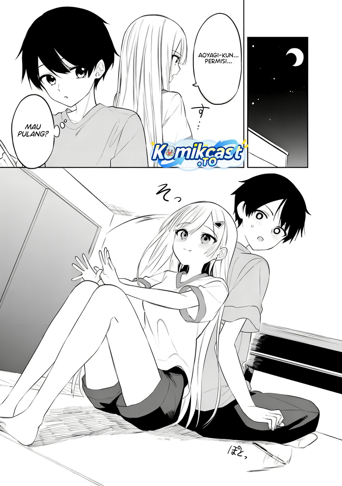 Maigo ni Natteita Youjo o Tasuketara, Otonari ni Sumu Bishoujo Ryuugakusei ga Ie ni Asobi ni Kuru You ni Natta Ken ni Tsuite Chapter 27 Bahasa Indonesia