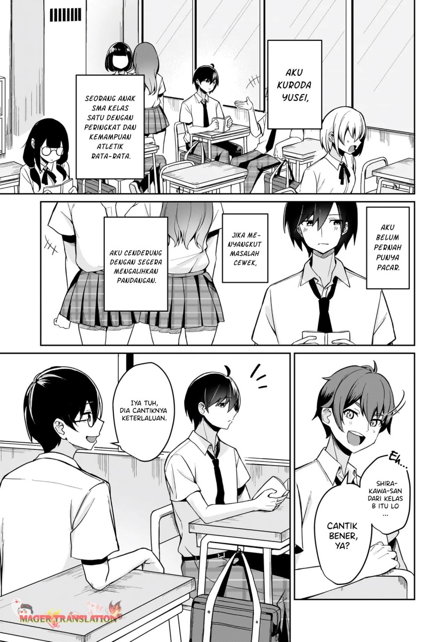 Maigo no Onnanoko o Ie Made Todoketara, Genkan kara Detekita no wa Gakunen Ichi no Bishoujo deshita chapter 1