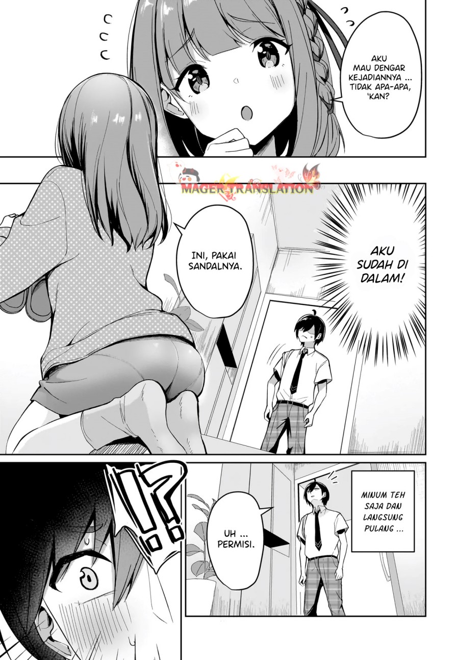 Maigo no Onnanoko o Ie Made Todoketara, Genkan kara Detekita no wa Gakunen Ichi no Bishoujo deshita chapter 1
