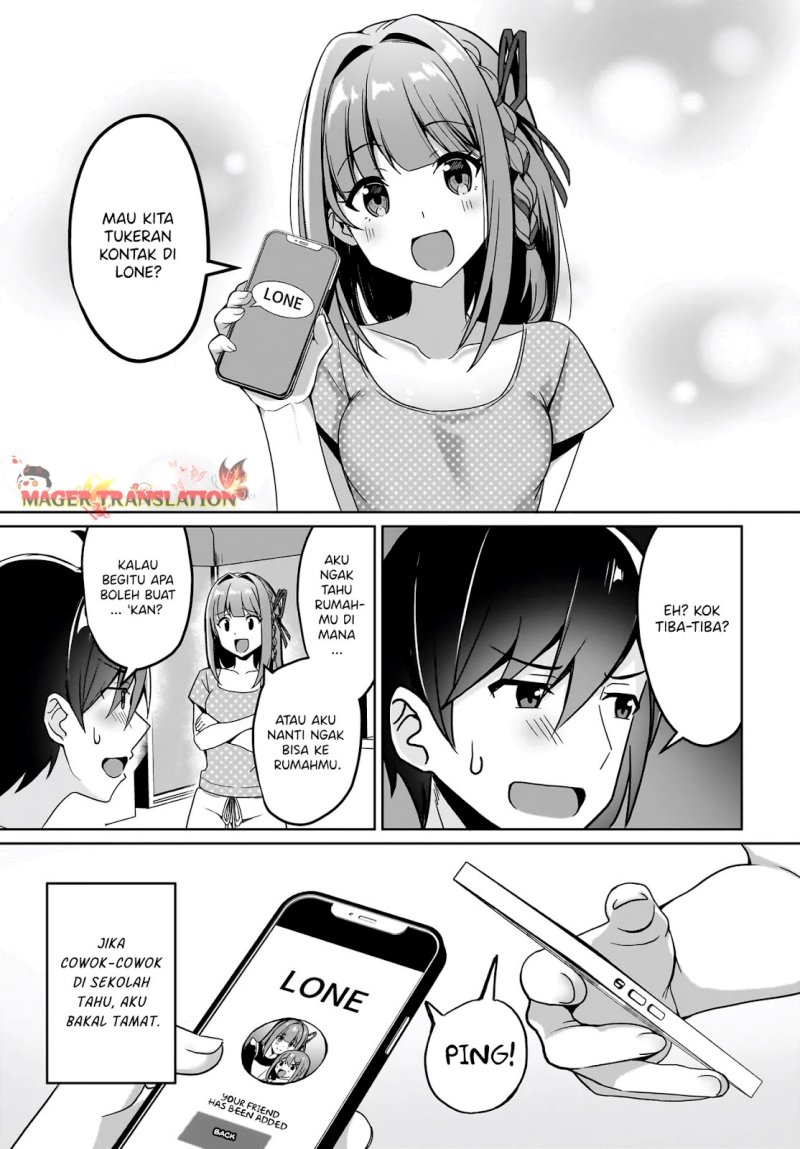 Maigo no Onnanoko o Ie Made Todoketara, Genkan kara Detekita no wa Gakunen Ichi no Bishoujo deshita chapter 2