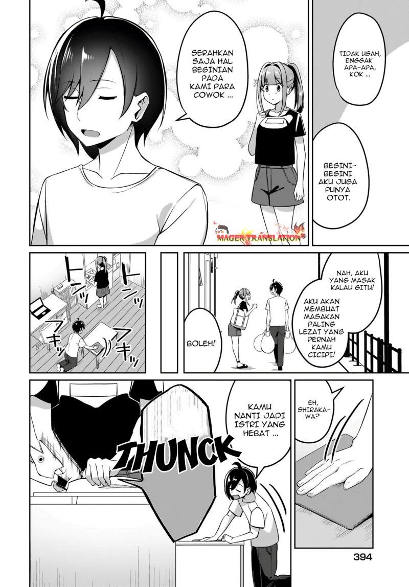 Maigo no Onnanoko o Ie Made Todoketara, Genkan kara Detekita no wa Gakunen Ichi no Bishoujo deshita chapter 4