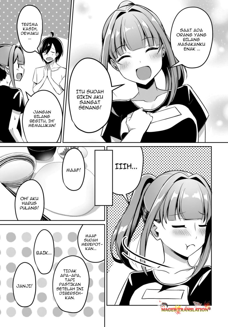 Maigo no Onnanoko o Ie Made Todoketara, Genkan kara Detekita no wa Gakunen Ichi no Bishoujo deshita chapter 4