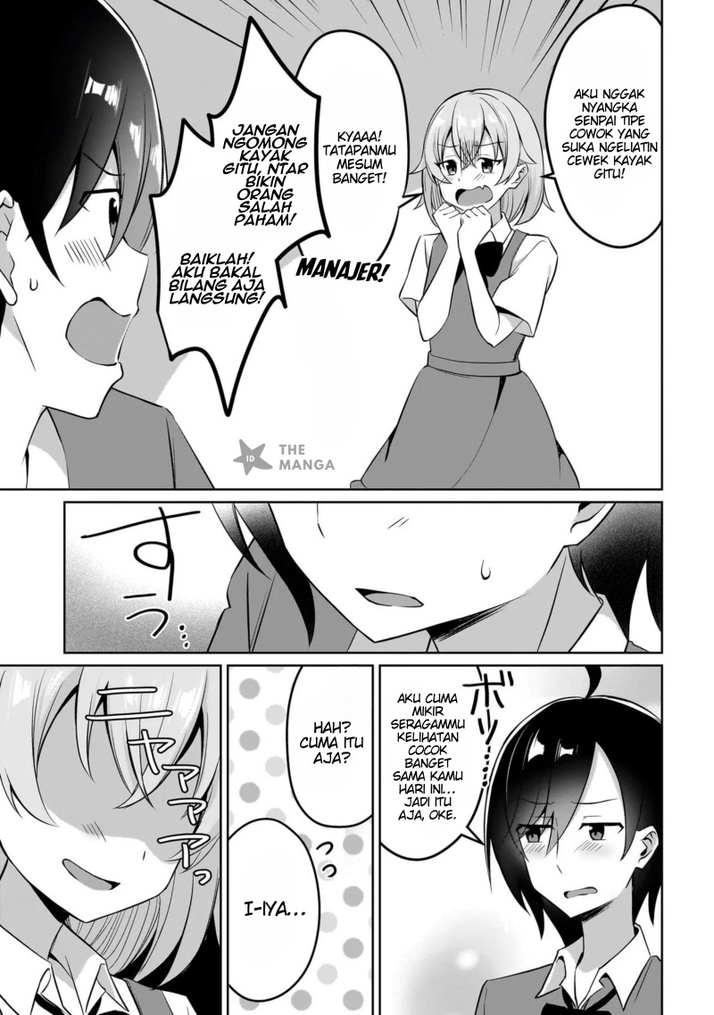 Maigo no Onnanoko o Ie Made Todoketara, Genkan kara Detekita no wa Gakunen Ichi no Bishoujo deshita Chapter 06.1 Bahasa Indonesia