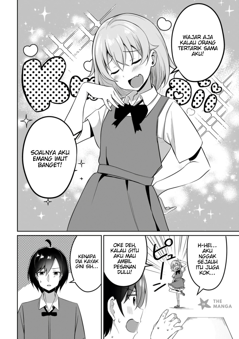 Maigo no Onnanoko o Ie Made Todoketara, Genkan kara Detekita no wa Gakunen Ichi no Bishoujo deshita Chapter 06.1 Bahasa Indonesia