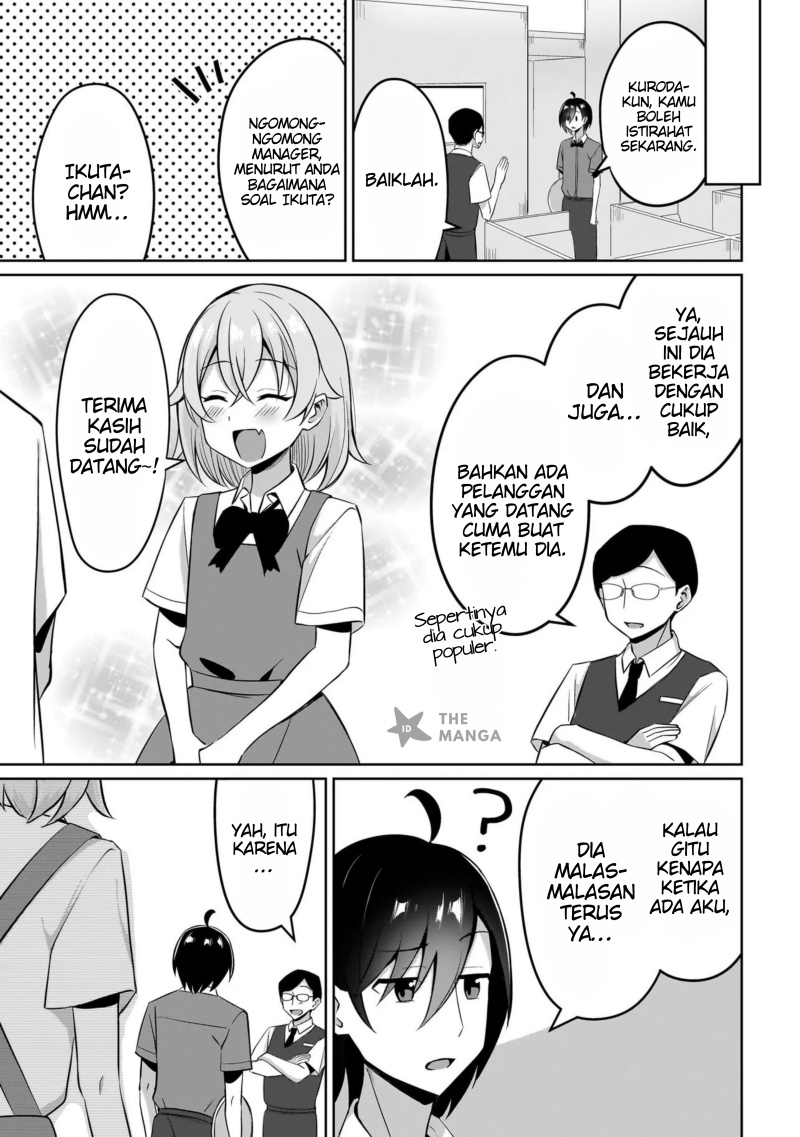 Maigo no Onnanoko o Ie Made Todoketara, Genkan kara Detekita no wa Gakunen Ichi no Bishoujo deshita Chapter 06.1 Bahasa Indonesia