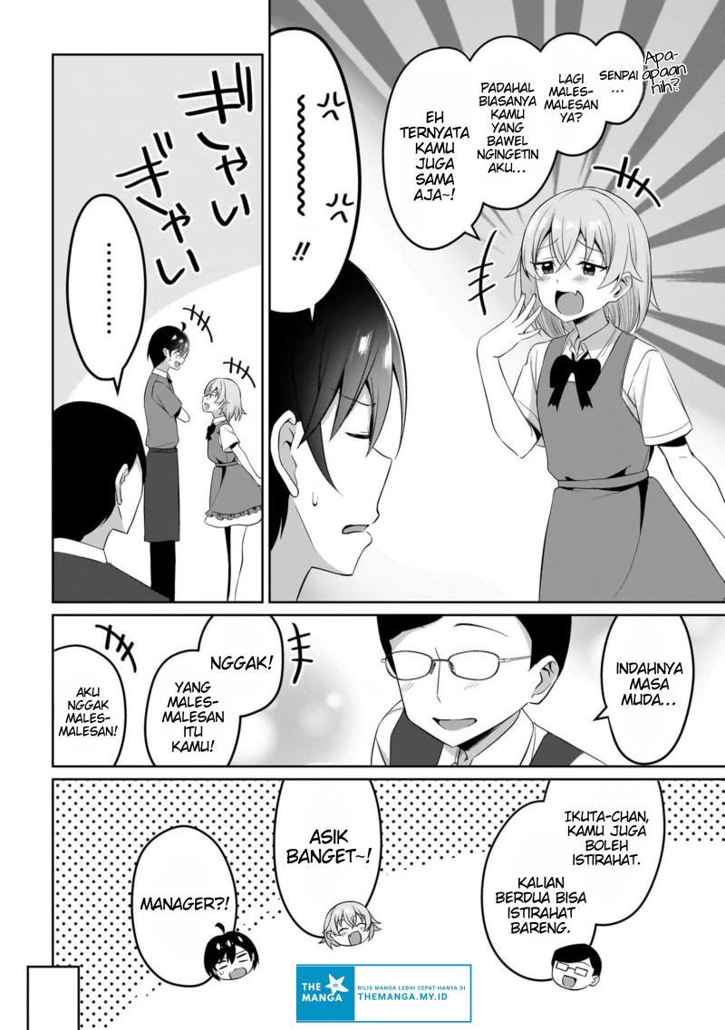 Maigo no Onnanoko o Ie Made Todoketara, Genkan kara Detekita no wa Gakunen Ichi no Bishoujo deshita Chapter 06.1 Bahasa Indonesia