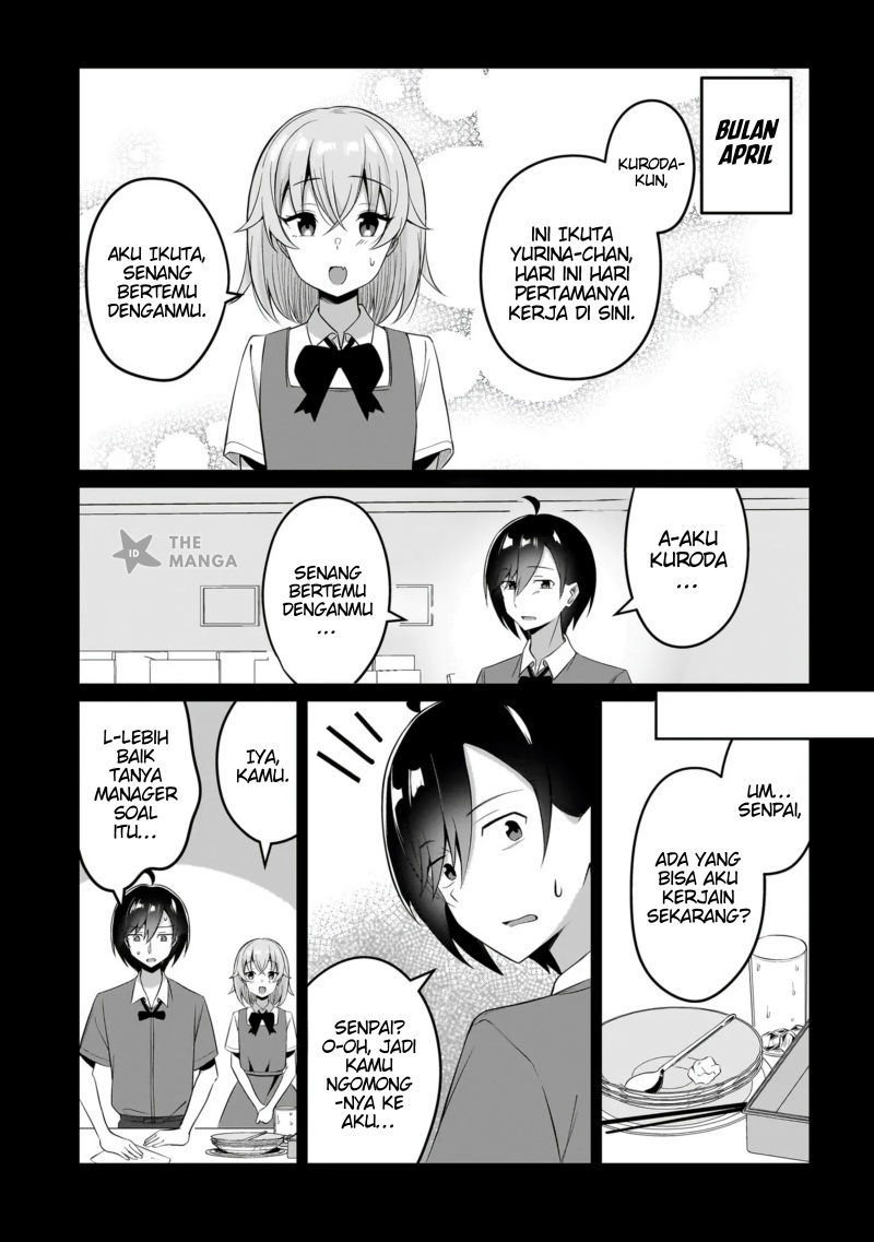 Maigo no Onnanoko o Ie Made Todoketara, Genkan kara Detekita no wa Gakunen Ichi no Bishoujo deshita Chapter 06.1 Bahasa Indonesia