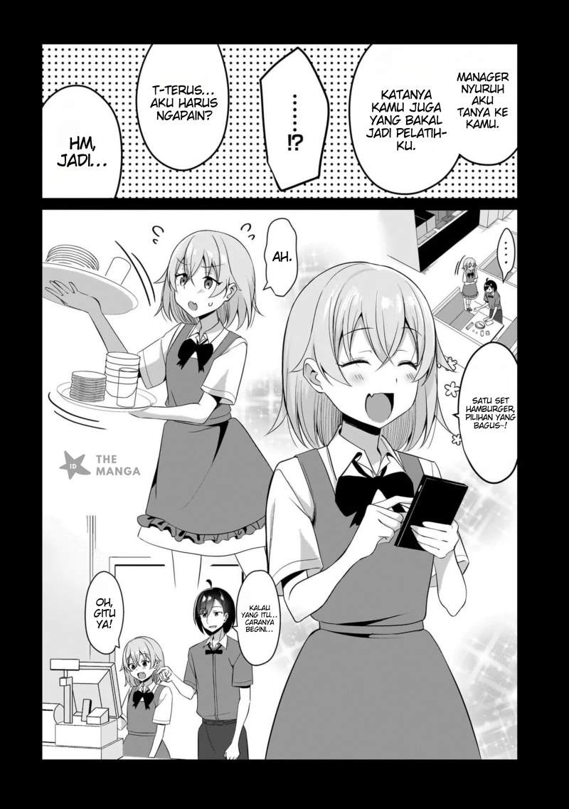 Maigo no Onnanoko o Ie Made Todoketara, Genkan kara Detekita no wa Gakunen Ichi no Bishoujo deshita Chapter 06.1 Bahasa Indonesia