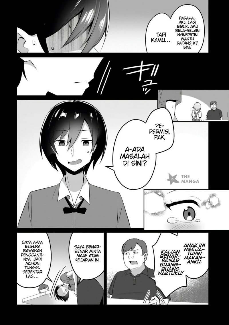 Maigo no Onnanoko o Ie Made Todoketara, Genkan kara Detekita no wa Gakunen Ichi no Bishoujo deshita Chapter 06.1 Bahasa Indonesia