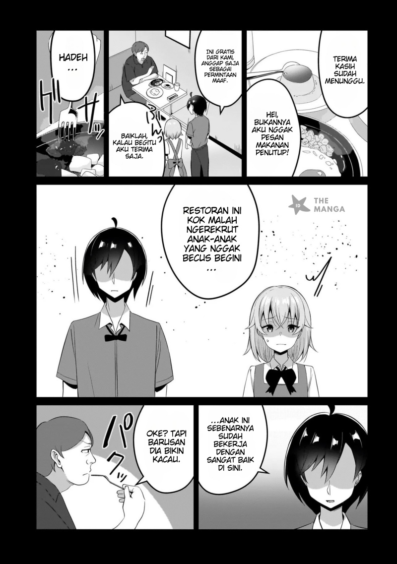 Maigo no Onnanoko o Ie Made Todoketara, Genkan kara Detekita no wa Gakunen Ichi no Bishoujo deshita Chapter 06.1 Bahasa Indonesia