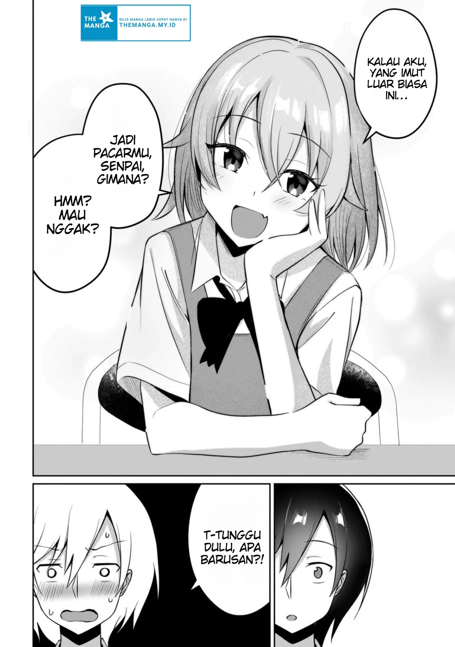 Maigo no Onnanoko o Ie Made Todoketara, Genkan kara Detekita no wa Gakunen Ichi no Bishoujo deshita Chapter 06.2 Bahasa Indonesia