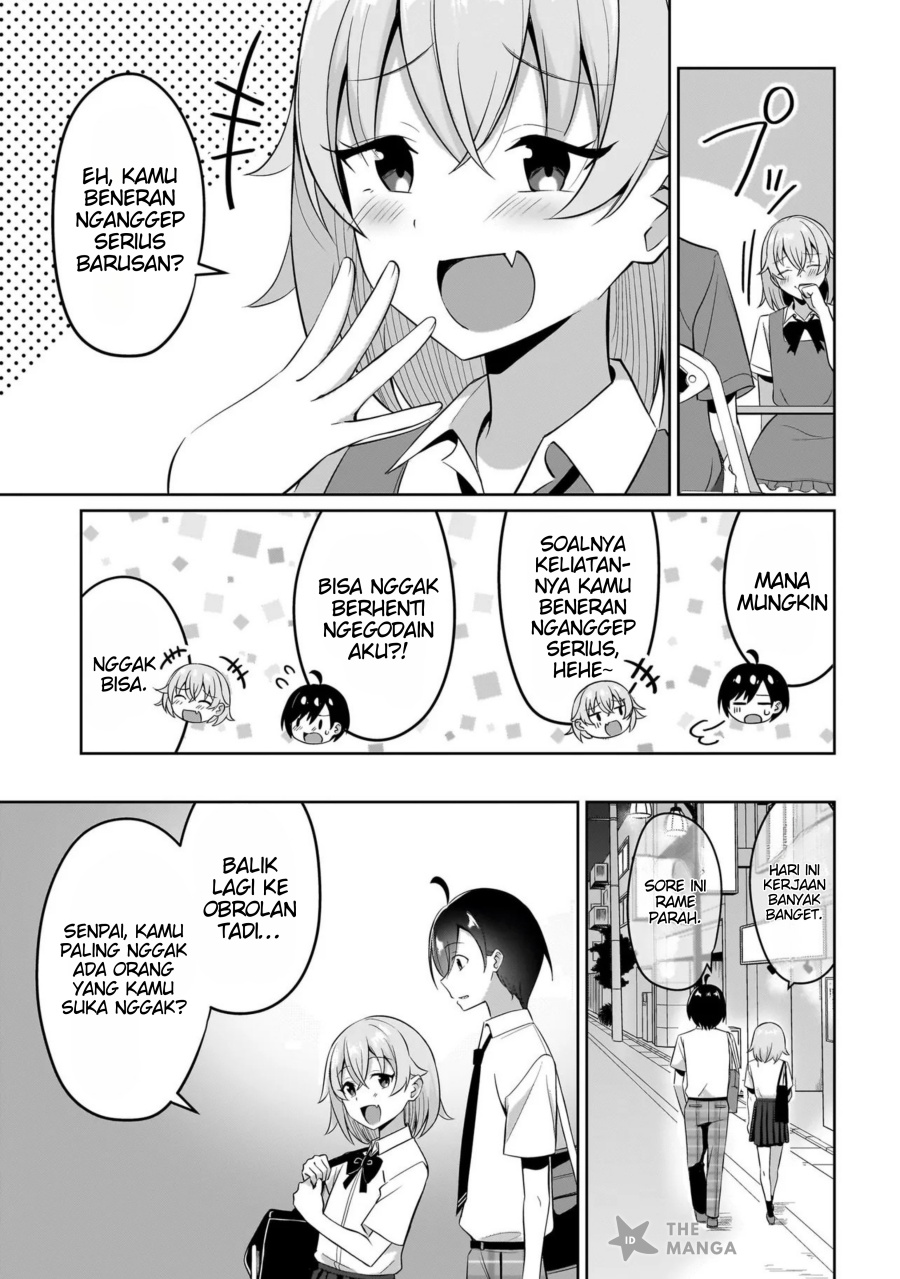 Maigo no Onnanoko o Ie Made Todoketara, Genkan kara Detekita no wa Gakunen Ichi no Bishoujo deshita Chapter 06.2 Bahasa Indonesia