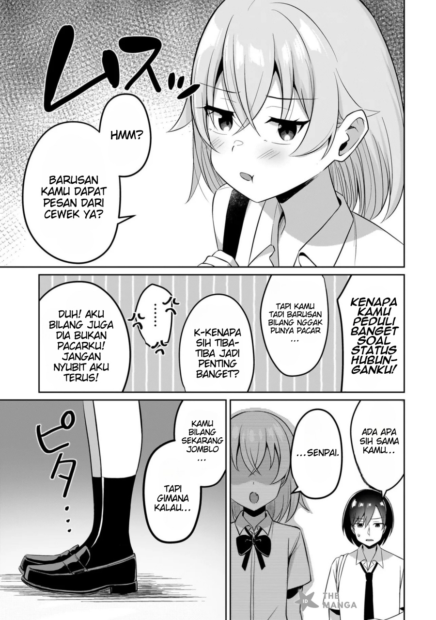 Maigo no Onnanoko o Ie Made Todoketara, Genkan kara Detekita no wa Gakunen Ichi no Bishoujo deshita Chapter 06.2 Bahasa Indonesia