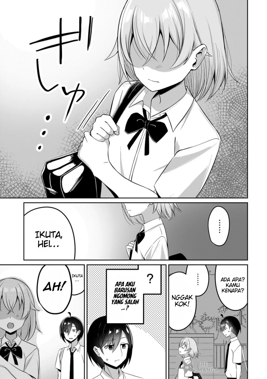 Maigo no Onnanoko o Ie Made Todoketara, Genkan kara Detekita no wa Gakunen Ichi no Bishoujo deshita Chapter 06.2 Bahasa Indonesia