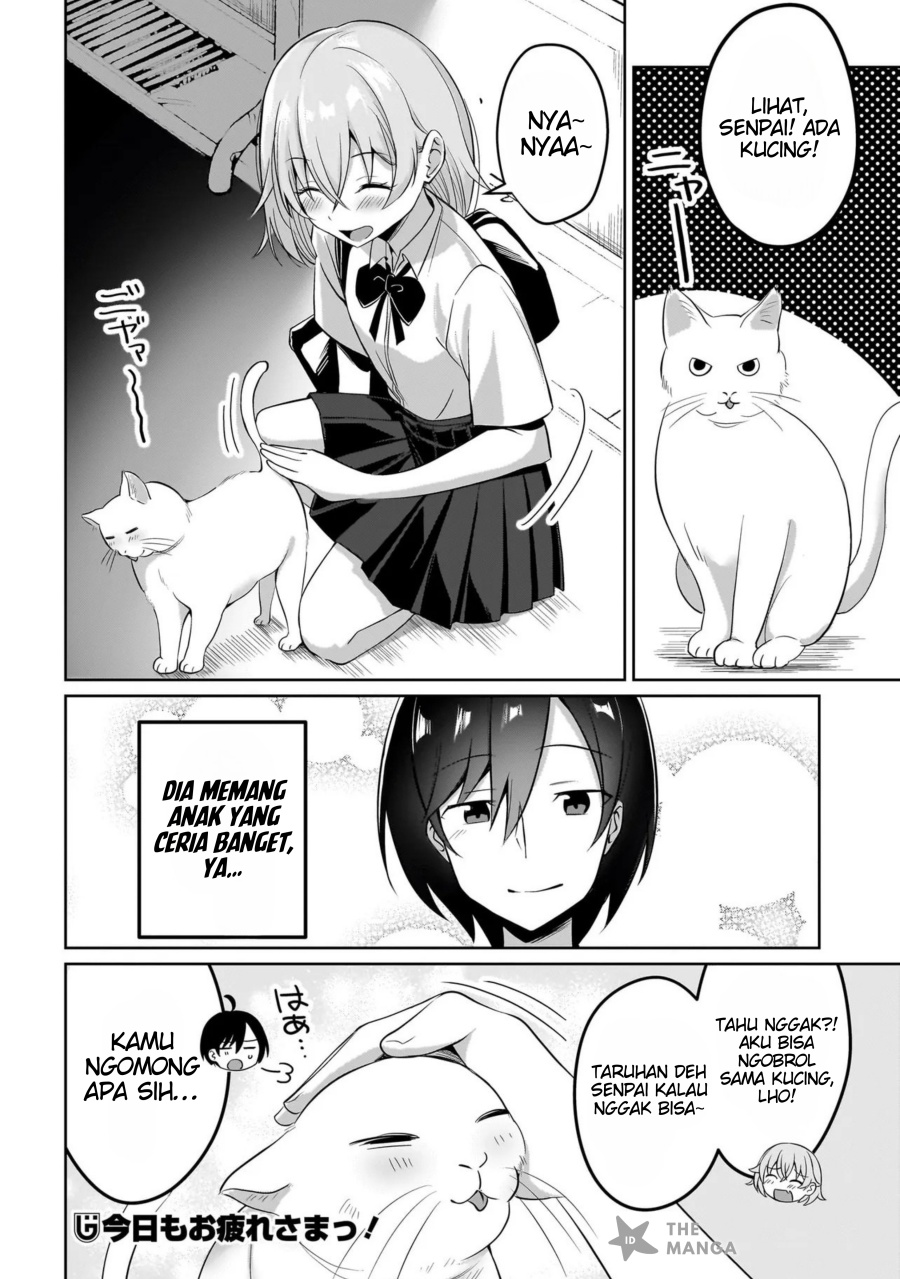 Maigo no Onnanoko o Ie Made Todoketara, Genkan kara Detekita no wa Gakunen Ichi no Bishoujo deshita Chapter 06.2 Bahasa Indonesia