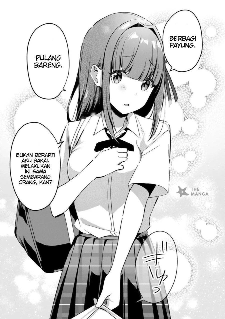 Maigo no Onnanoko o Ie Made Todoketara, Genkan kara Detekita no wa Gakunen Ichi no Bishoujo deshita Chapter 07.2 Bahasa Indonesia