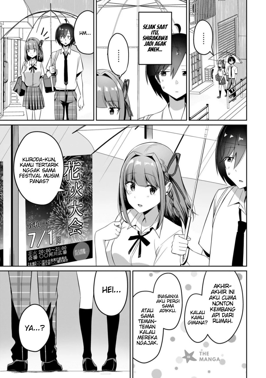 Maigo no Onnanoko o Ie Made Todoketara, Genkan kara Detekita no wa Gakunen Ichi no Bishoujo deshita Chapter 07.2 Bahasa Indonesia
