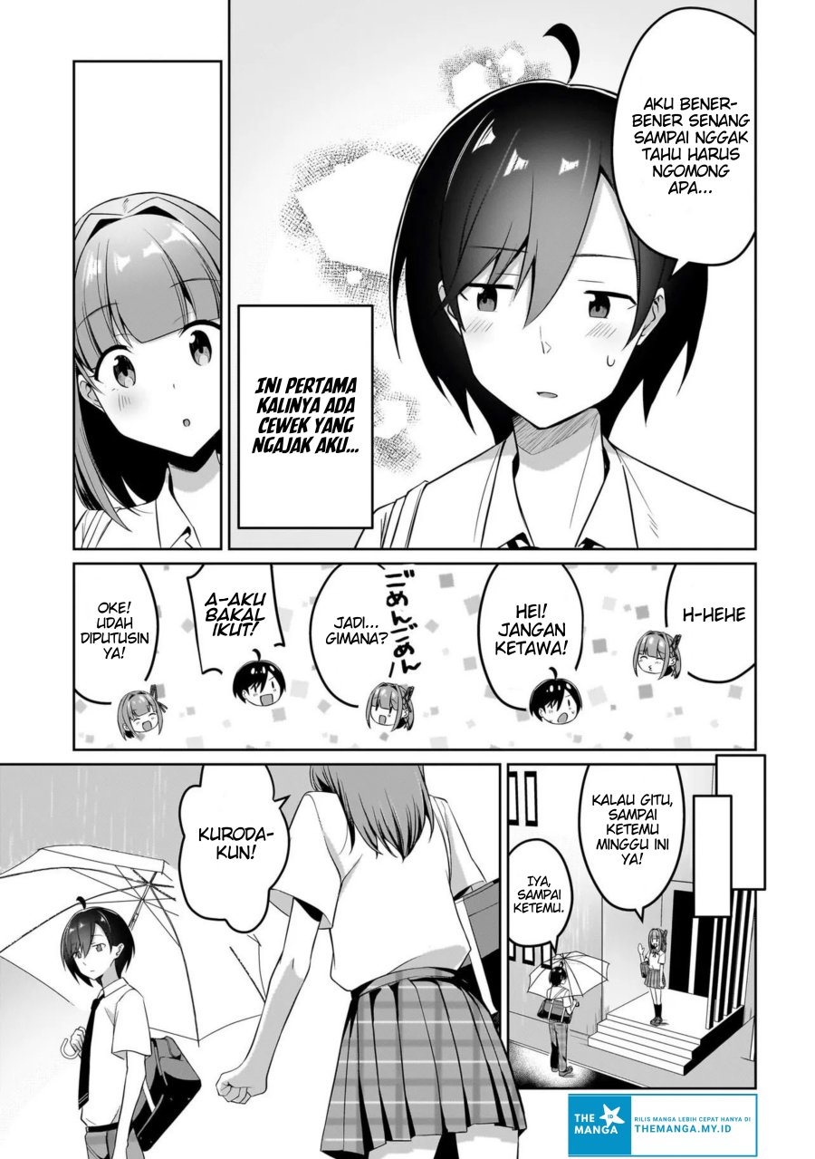 Maigo no Onnanoko o Ie Made Todoketara, Genkan kara Detekita no wa Gakunen Ichi no Bishoujo deshita Chapter 07.2 Bahasa Indonesia
