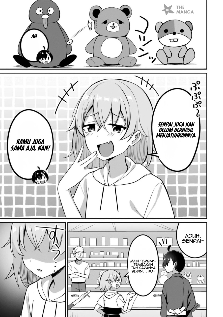 Maigo no Onnanoko o Ie Made Todoketara, Genkan kara Detekita no wa Gakunen Ichi no Bishoujo deshita Chapter 09.1 Bahasa Indonesia