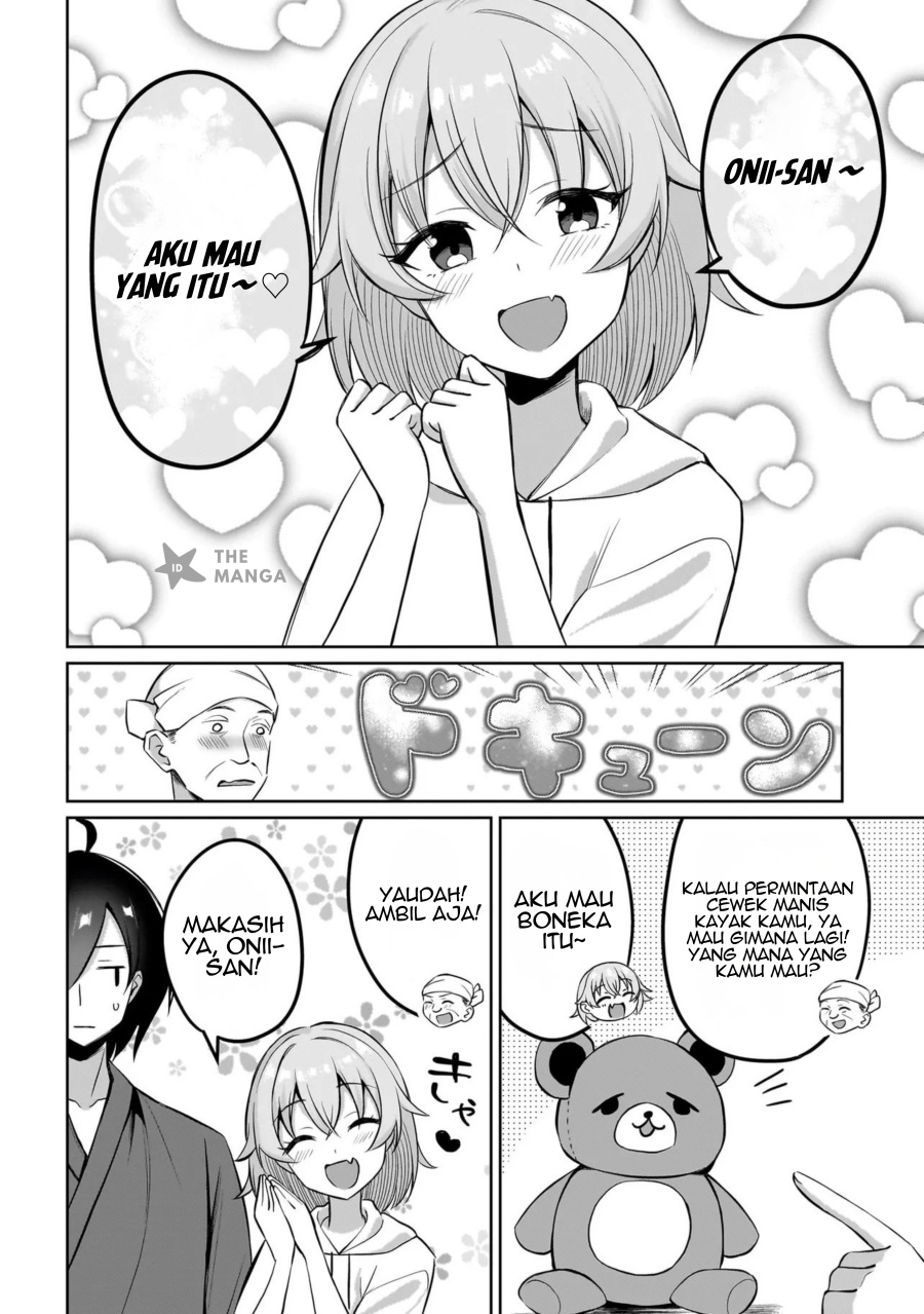 Maigo no Onnanoko o Ie Made Todoketara, Genkan kara Detekita no wa Gakunen Ichi no Bishoujo deshita Chapter 09.1 Bahasa Indonesia