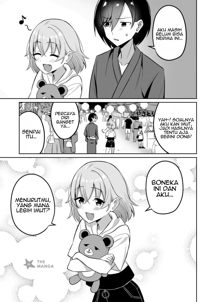 Maigo no Onnanoko o Ie Made Todoketara, Genkan kara Detekita no wa Gakunen Ichi no Bishoujo deshita Chapter 09.1 Bahasa Indonesia
