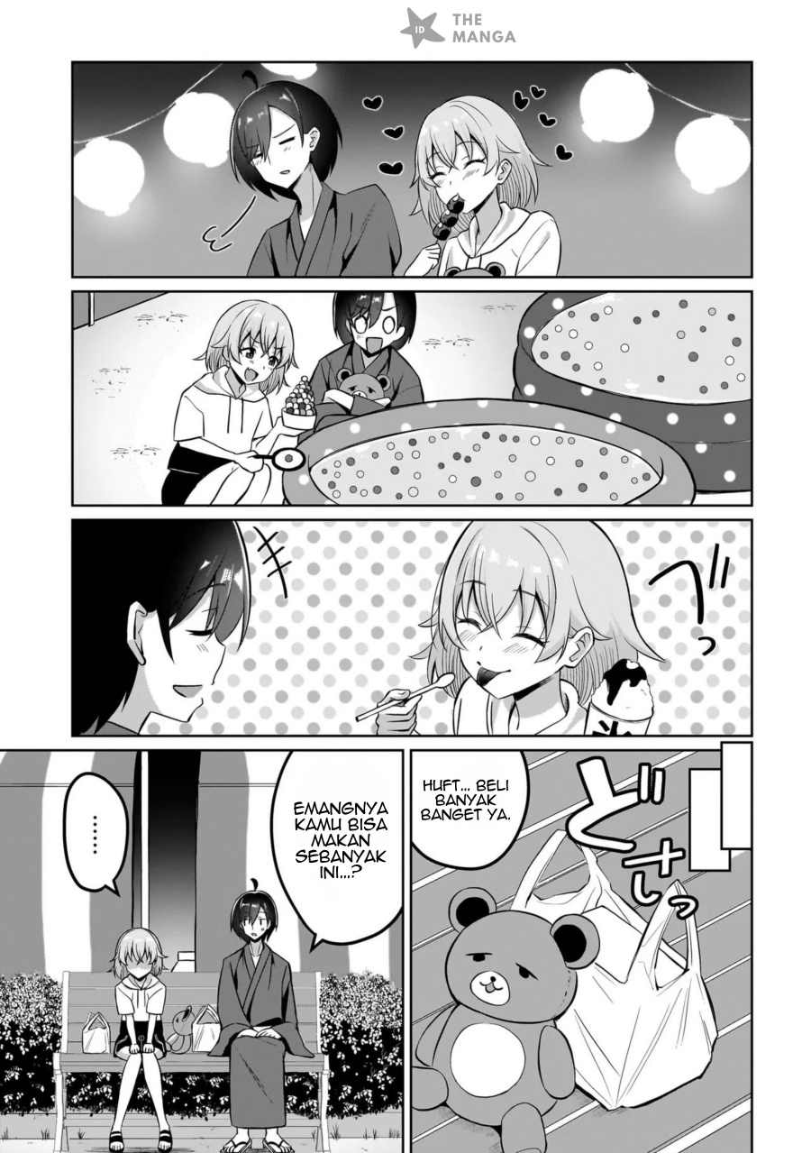 Maigo no Onnanoko o Ie Made Todoketara, Genkan kara Detekita no wa Gakunen Ichi no Bishoujo deshita Chapter 09.1 Bahasa Indonesia