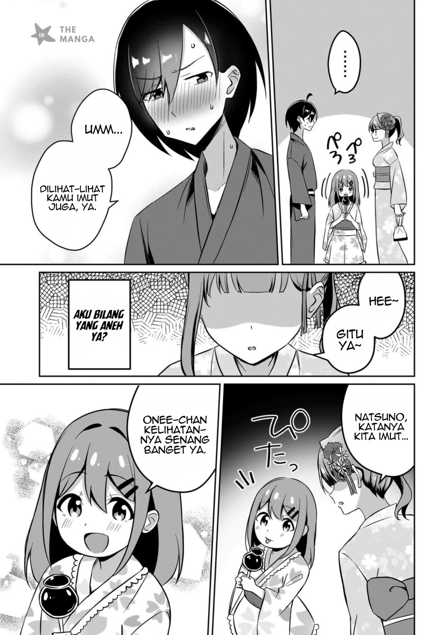 Maigo no Onnanoko o Ie Made Todoketara, Genkan kara Detekita no wa Gakunen Ichi no Bishoujo deshita Chapter 10.1 Bahasa Indonesia
