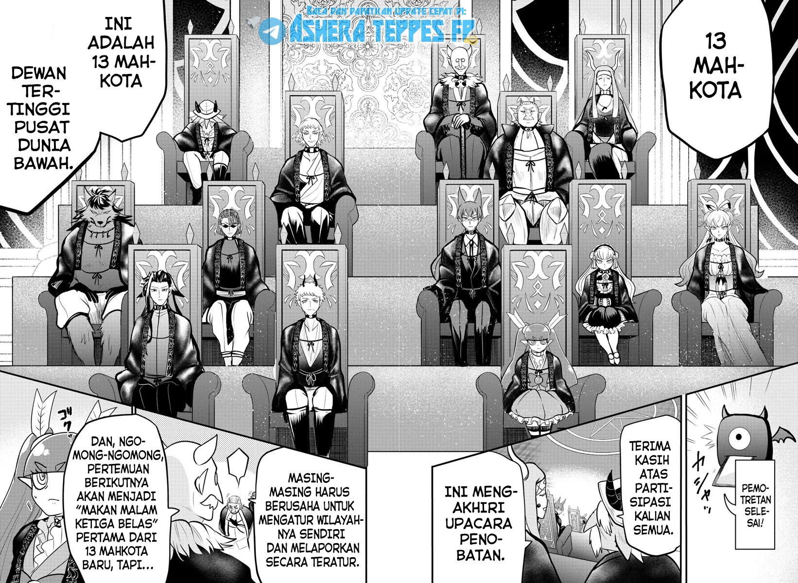 Mairimashita! Iruma-kun Chapter 314 Bahasa Indonesia