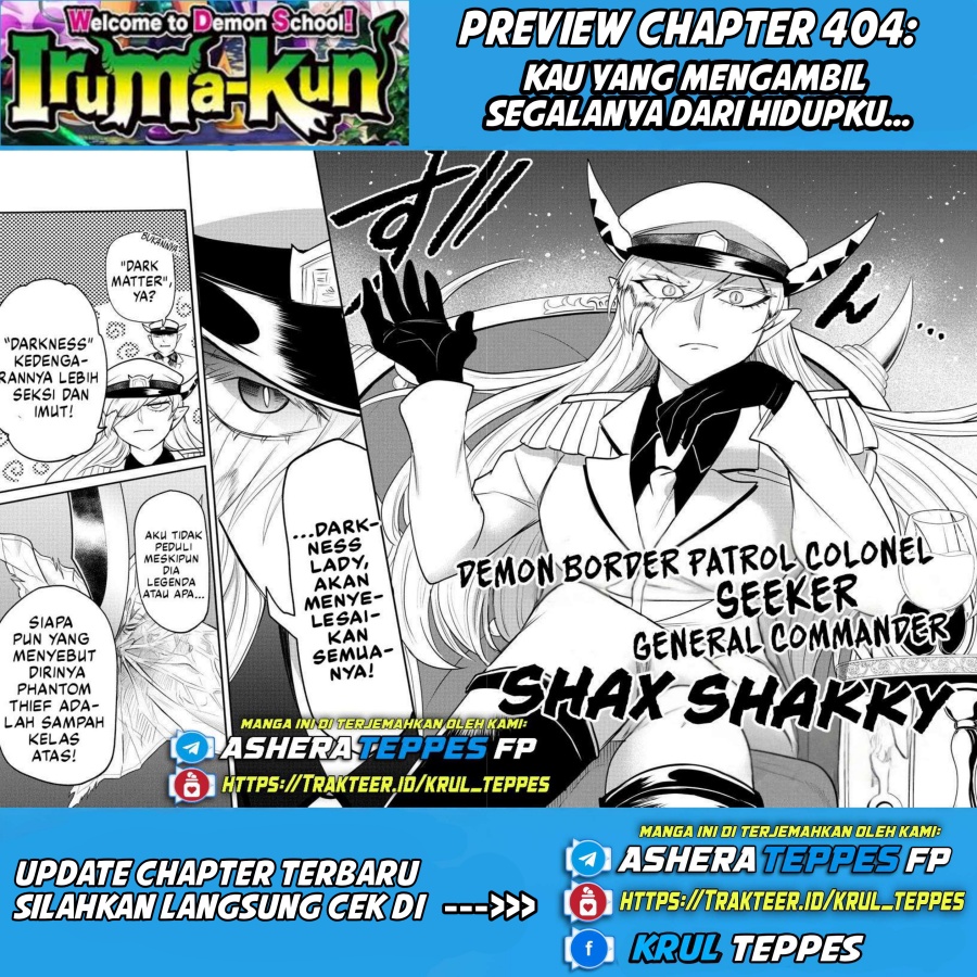 Dilarang COPAS - situs resmi www.mangacanblog.com - Komik mairimashita iruma kun 396 - chapter 396 397 Indonesia mairimashita iruma kun 396 - chapter 396 Terbaru 21|Baca Manga Komik Indonesia|Mangacan