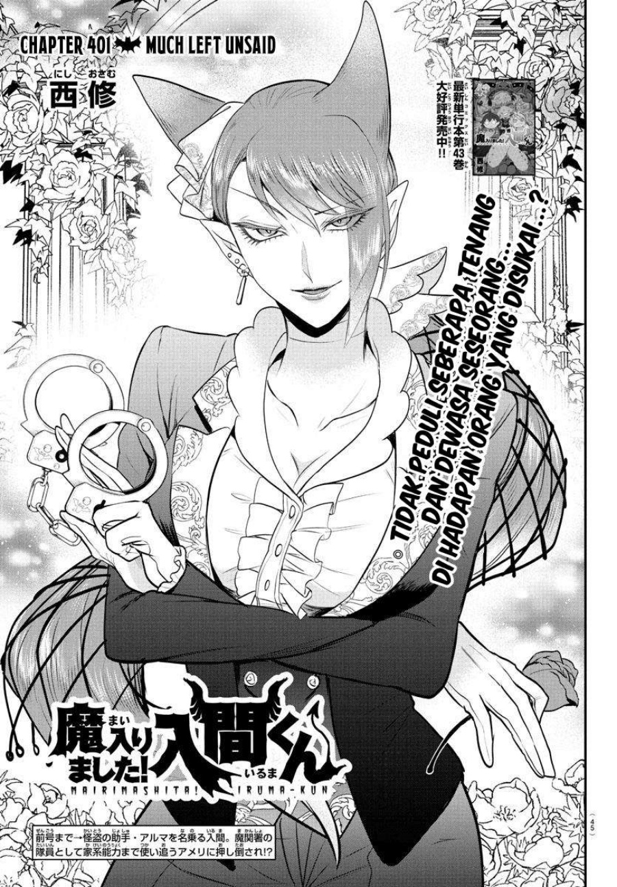 Dilarang COPAS - situs resmi www.mangacanblog.com - Komik mairimashita iruma kun 401 - chapter 401 402 Indonesia mairimashita iruma kun 401 - chapter 401 Terbaru 1|Baca Manga Komik Indonesia|Mangacan