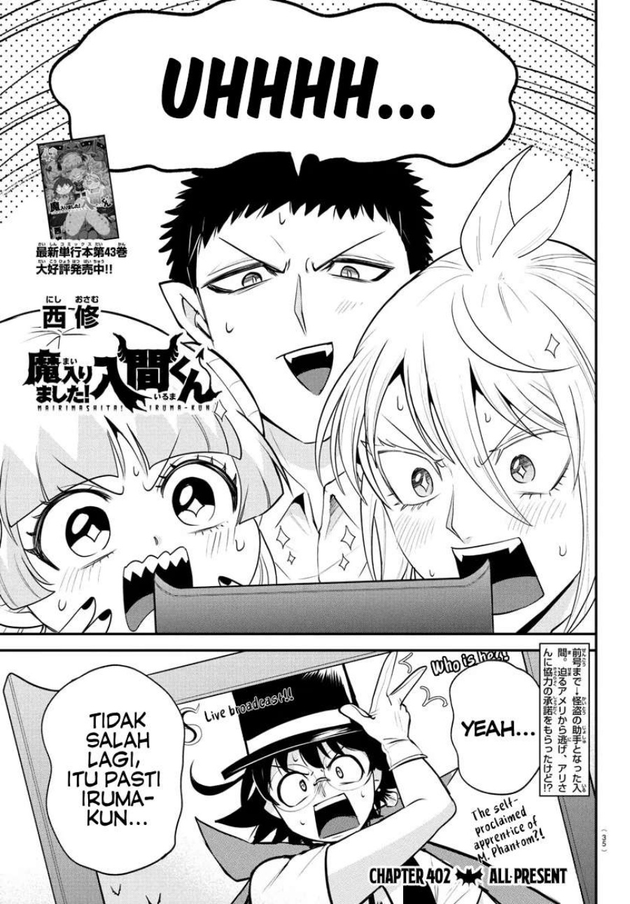 Dilarang COPAS - situs resmi www.mangacanblog.com - Komik mairimashita iruma kun 402 - chapter 402 403 Indonesia mairimashita iruma kun 402 - chapter 402 Terbaru 1|Baca Manga Komik Indonesia|Mangacan