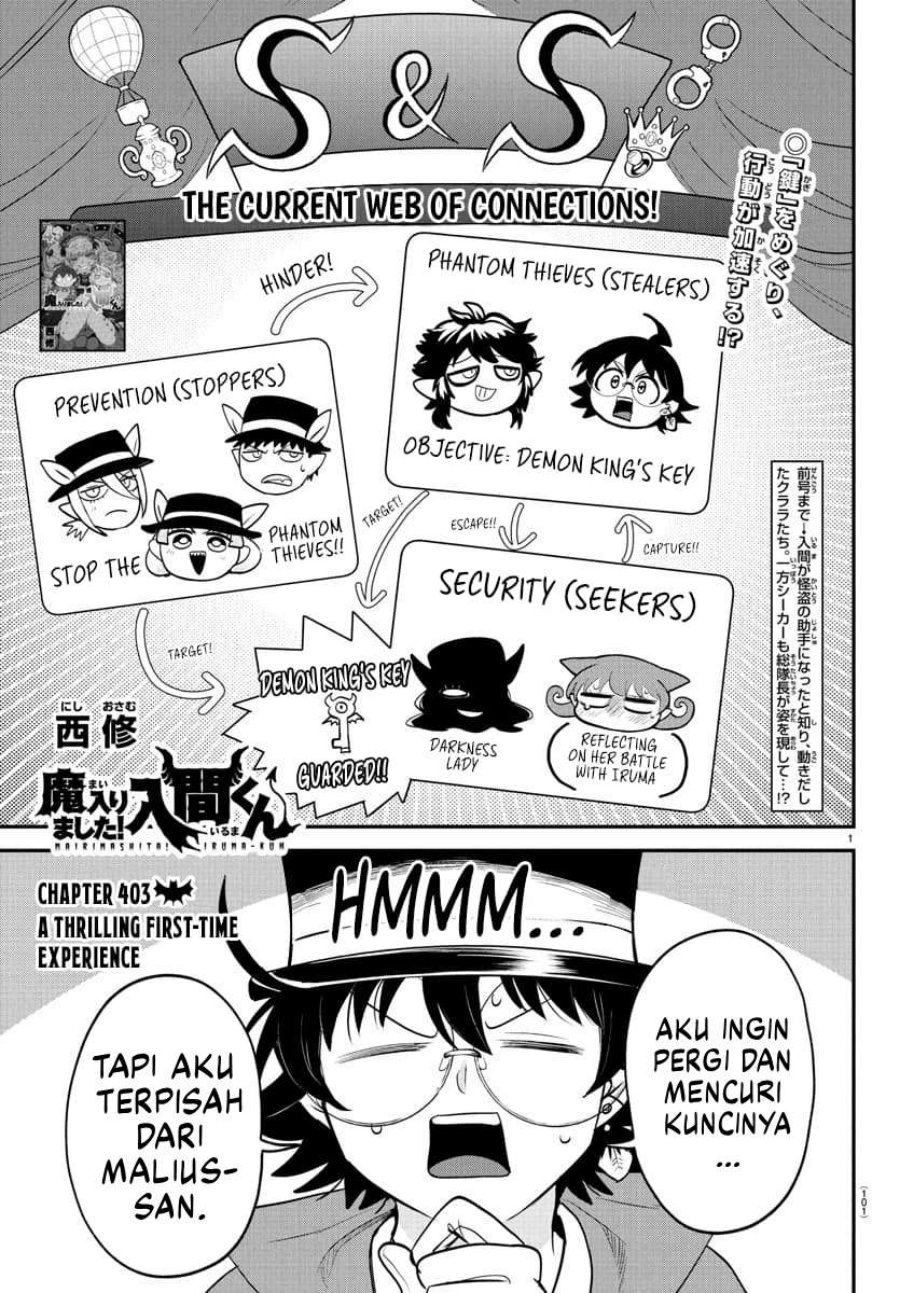 Dilarang COPAS - situs resmi www.mangacanblog.com - Komik mairimashita iruma kun 403 - chapter 403 404 Indonesia mairimashita iruma kun 403 - chapter 403 Terbaru 1|Baca Manga Komik Indonesia|Mangacan